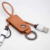 Executive Charge & Go Cable - brown