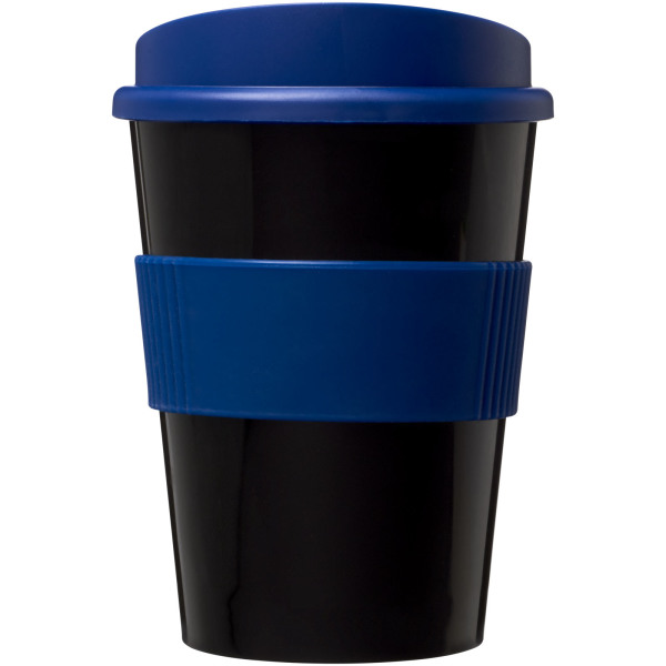 Americano® Medio 300 ml beker met grip - Blauw/Zwart