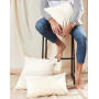 Fairtrade Cotton Canvas Cushion Cover - Black - 30x50cm (S)