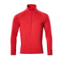 Sweatshirt met korte rits L