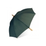 Stok paraplu 25” R-PET recht handvat auto open - Donker Groen