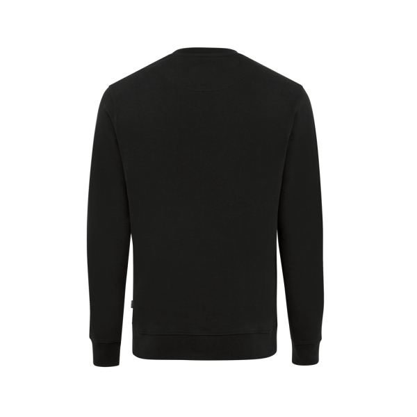 Iqoniq Zion gerecycled katoen sweater, zwart