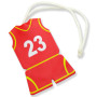 Basketball Clothes PVC Key Case