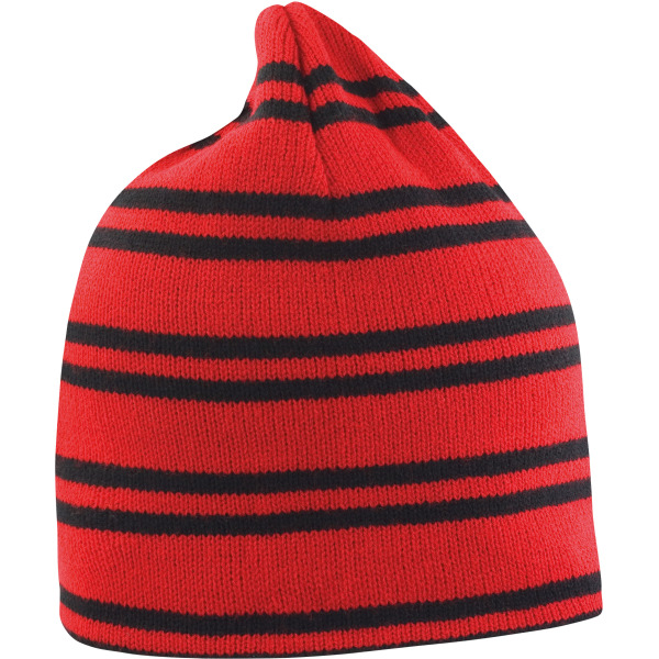 Team Reversible Beanie Red / Black One Size