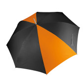 Golfparaplu Black / Orange One Size