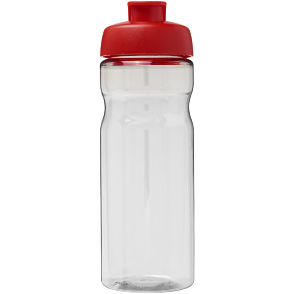 H2O Active® Base Tritan™ 650 ml flip lid sport bottle - Transparent clear/Red