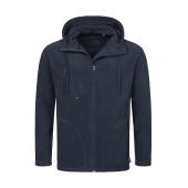 Hooded Fleece Jacket - Blue Midnight - XL