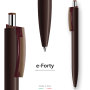 Ballpoint Pen e-Forty Solid Brown