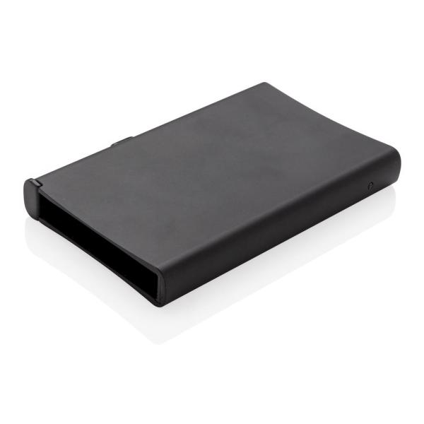 Standaard aluminum RFID kaarthouder, zwart
