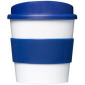 Americano® Primo 250 ml beker met grip - Wit/Blauw