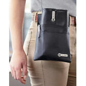 Waiter's Holster with Belt Pull-Through - Black - One Size