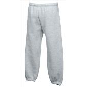 FOTL Kids Classic Elasticated Cuf Jogpants, H. Grey, 7-8jr