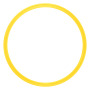 Flat Hoop Yellow 60 cm