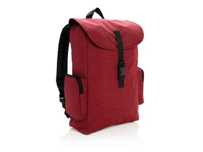15” Laptop rugtas met buckel sluiting, rood 15” Laptop rugtas met buckel sluiting, rood