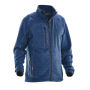 Jobman 5151 Fleece jacket kobalt/zwart 3xl