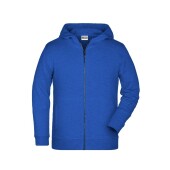 Children's Zip Hoody - royal-heather - XS
