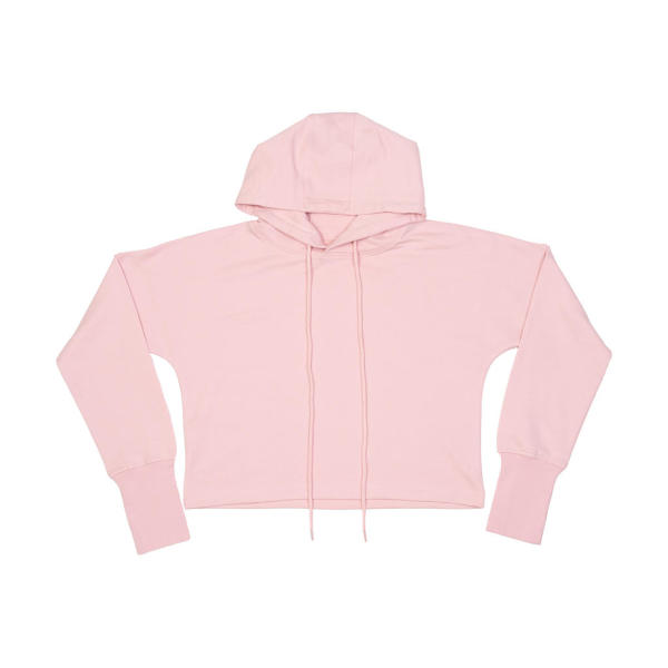 Cropped Hoodie - Soft Pink - XS