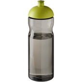 H2O Active® Eco Base 650 ml sportfles met koepeldeksel - Charcoal/Limegroen