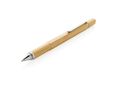 Bamboe 5 in 1 toolpen Bamboe 5 in 1 toolpen