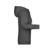 Ladies' Zip Hoody - graphite - XL