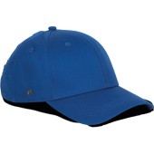 Cap met transparante visor Royal Blue One Size