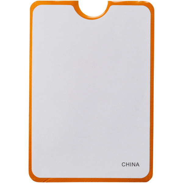 Exeter RFID smartphone card wallet - Orange