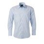 Men's Shirt Longsleeve Poplin - light-blue - 4XL