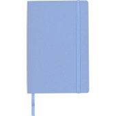 PU notitieboek lichtblauw