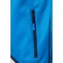 Men's Hooded Fleece - aqua/navy - S