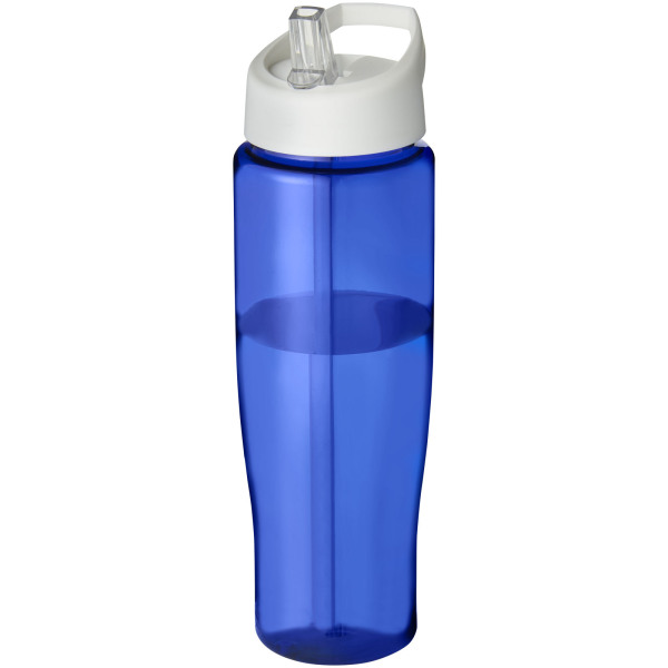 H2O Active® Tempo 700 ml spout lid sport bottle - Blue/White