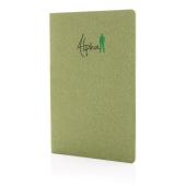A5 standard softcover slim notitieboek, groen