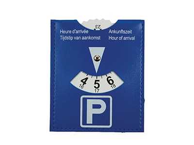 Promo parkeerschijf skai Promo parkeerschijf skai