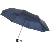 Ida 21.5'' 3 sectie opvouwbare paraplu
