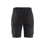 Dames service short denim stretch