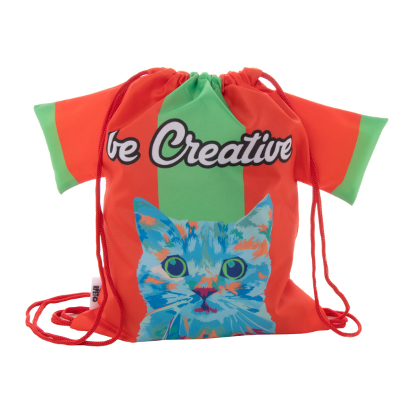 CreaDraw T Kids RPET - custom made trekkoord tas voor kinderen