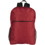Hoss 15" laptop rugzak 18L - Heather donker rood