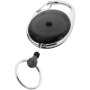 Gerlos roller clip keychain - Solid black