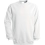 Sweater met ronde hals White XXL