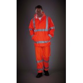 Ademende regenbroek Hi-Vis Soft Flex Hi Vis Orange S