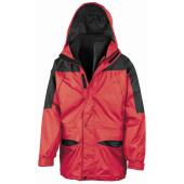 Alaska 3-in-1 Jacket, Red/Black, M, Result