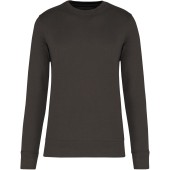 Ecologische sweater met ronde hals Dark Grey XS