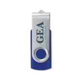 TECHMATE PENDRIVE - 16G - royal blauw