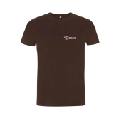 T-shirt - ESNS logo small - Dark brown - Unisex - S