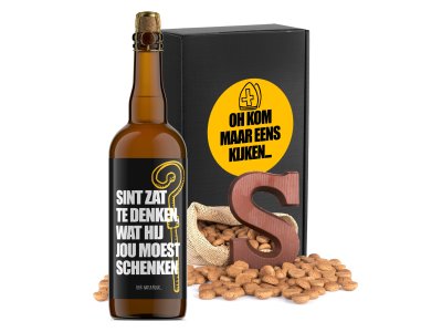 Sint zat te denken - bier Sint zat te denken - bier