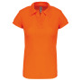 Damessportpolo Orange XXL