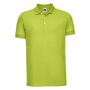 Men's Fitted Stretch Polo, Lime, 3XL, RUS