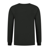 L&S Heavy Sweater Raglan Crewneck for him dark grey XXL