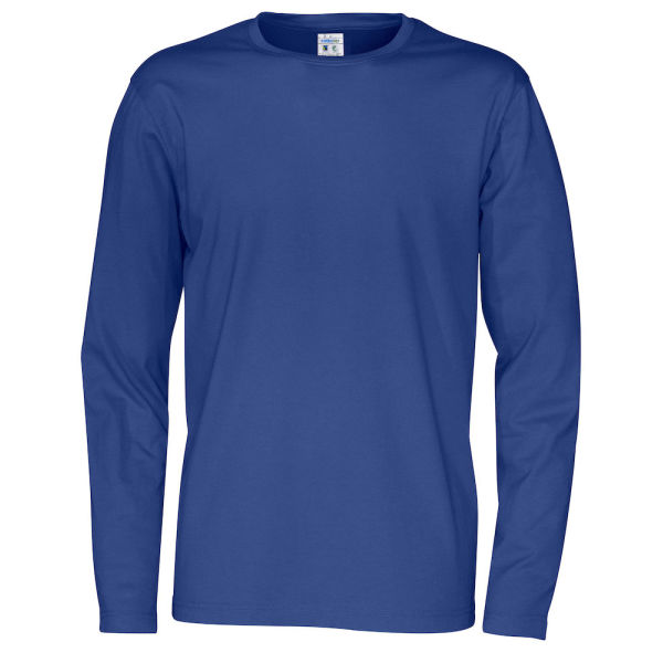 T-Shirt Long Sleeve Man Royal 4XL (GOTS)