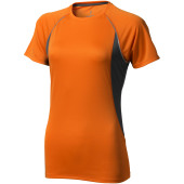 Quebec cool fit dames t-shirt met korte mouwen - Oranje - XXL