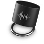 SCX.design S25 speaker aluminium met ring - Zwart/Wit